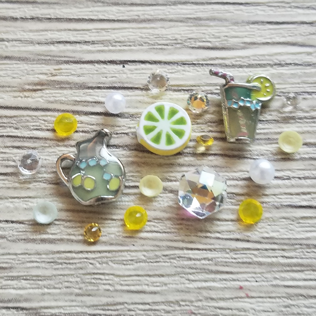 Lemonade Daze Charm Set